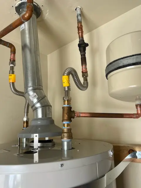 Water heater installation and plumbing repair in Leetown